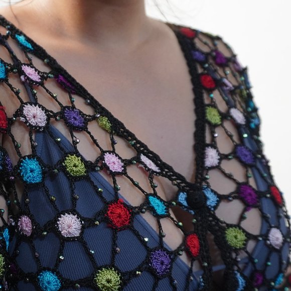 Crocheted cardigan - Picture 8 of 8